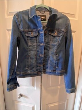 Women's Blossom Denim Jacket - Blue Jean Jacket